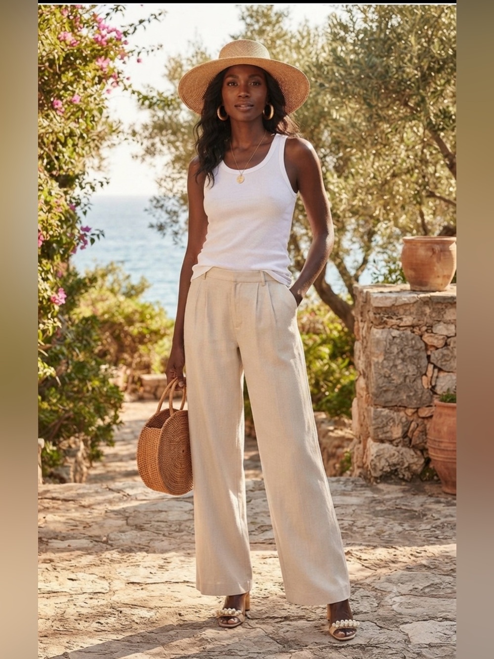 NWOT SAM EDELMAN | Codie High Rise Wide Leg Soft Pants